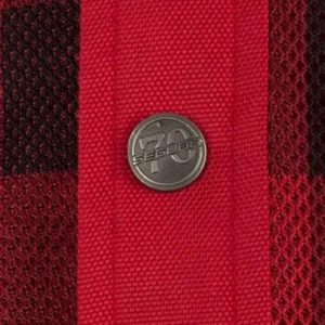 CHAQUETA SEGURA JOVAN NEGRO ROJO