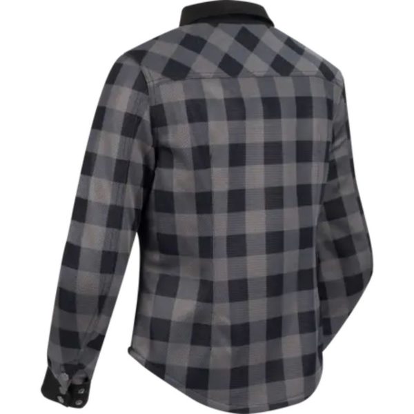 CHAQUETA SEGURA LADY JOVAN NEGRO GRIS