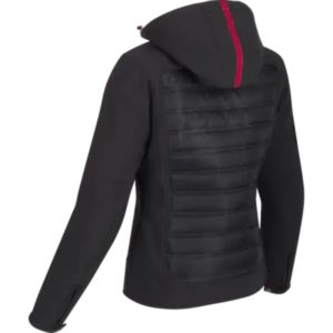 CHAQUETA SEGURA LADY NATCHO 2 NEGRO ROJO