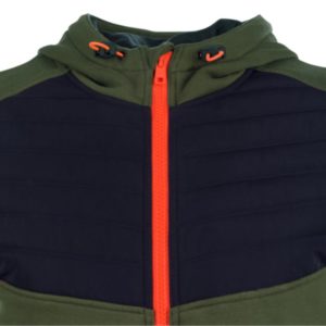 CHAQUETA SEGURA PULSOR CAQUI NEGRO