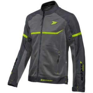 CHAQUETA SEVENTY SD-JR30.1 MOJAVE RACING GRIS AMARILLO FLUOR