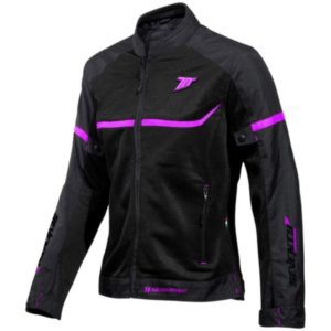 CHAQUETA SEVENTY SD-JR30.2 MOJAVE RACING NEGRA FUCSIA