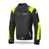 Chaqueta Seventy SD-JR52 VERANO RACING HOMBRE NEGRA AMARILLO FLUOR
