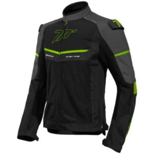 CHAQUETA SEVENTY SD-JR60 THUNDER NEGRO GRIS AMARILLO FLUOR