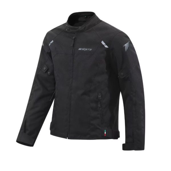 CHAQUETA SEVENTY SD-JR65 PISTON HOMBRE NEGRO