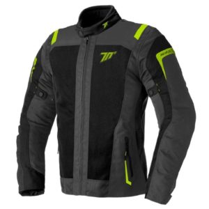 CHAQUETA SEVENTY SD-JT66 SAHARA GRIS AMARILLO FLUOR