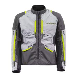 CHAQUETA SEVENTY SD-JT67 TANAMI HOMBRE NEGRO GRIS AMARILLO FLUOR