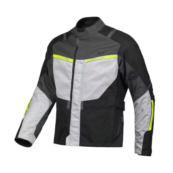 CHAQUETA SEVENTY SD-JT83 TONALE HOMBRE NEGRO GRIS AMARILLO FLUOR
