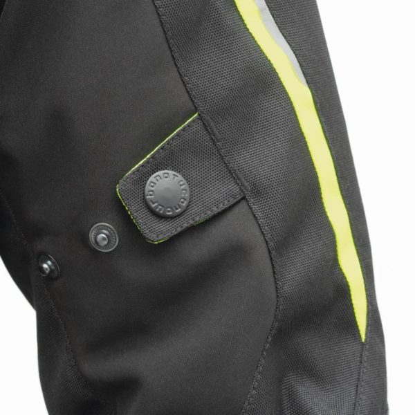 CHAQUETA TUCANO URBANO 4STROKE HYDROSCUD® NEGRO AMARILLO FLUOR