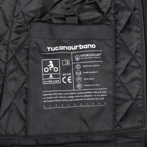 CHAQUETA TUCANO URBANO 4STROKE LADY NEGRO