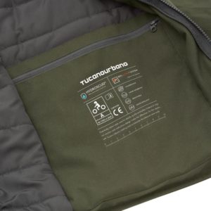 CHAQUETA TUCANO URBANO ORBIS HYDROSCUD® VERDE AIRBORNE
