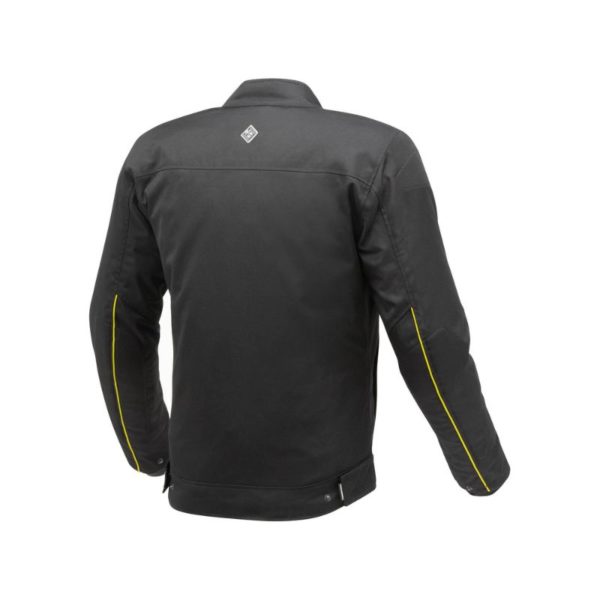 CHAQUETA TUCANO URBANO ROCKET NEGRO AMARILLO FLUO