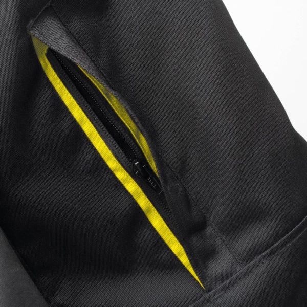 CHAQUETA TUCANO URBANO ROCKET NEGRO AMARILLO FLUO