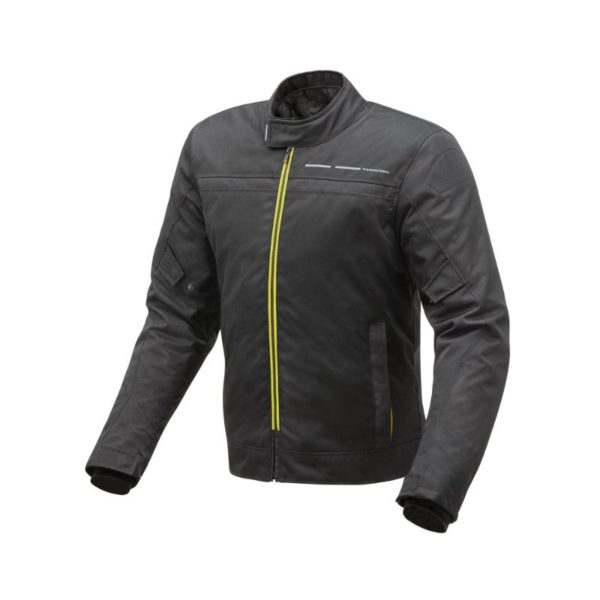 CHAQUETA TUCANO URBANO ROCKET NEGRO AMARILLO FLUO