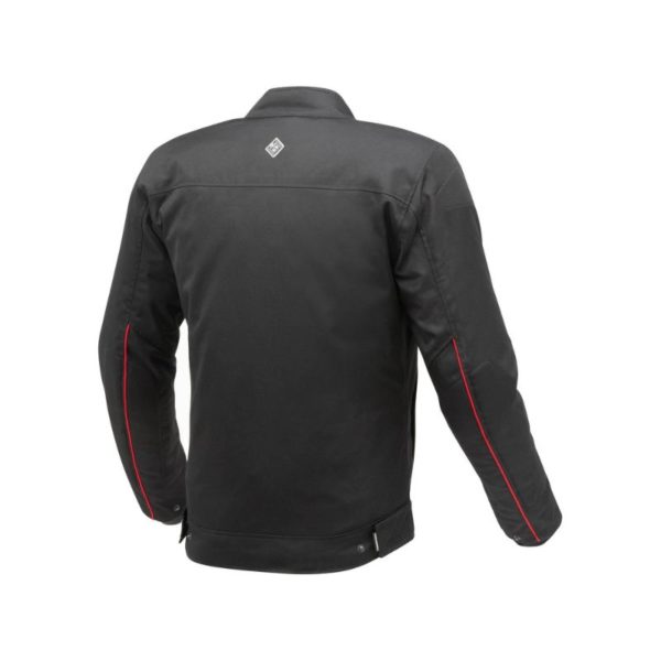 CHAQUETA TUCANO URBANO ROCKET NEGRO ROJO