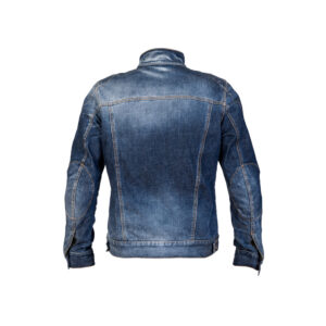 CHAQUETA VAQUERA PMJ WEST AZUL GASTADO