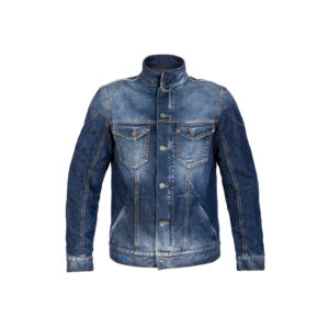 CHAQUETA VAQUERA PMJ WEST AZUL GASTADO