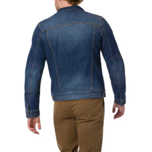 CHAQUETA VAQUERA PMJ WEST AZUL GASTADO
