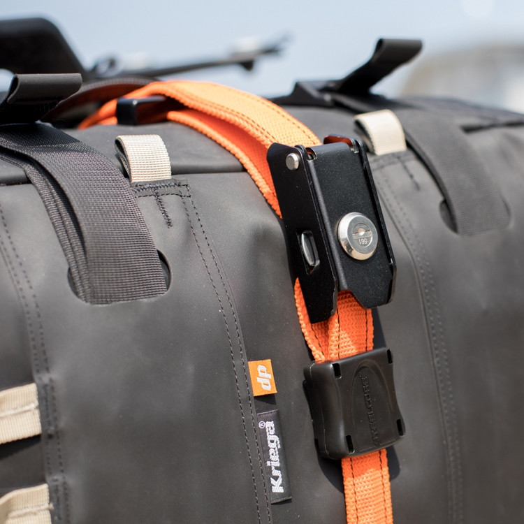 CINCHA DE SEGURIDAD KRIEGA STEELCORE SECURE STRAP NEGRO