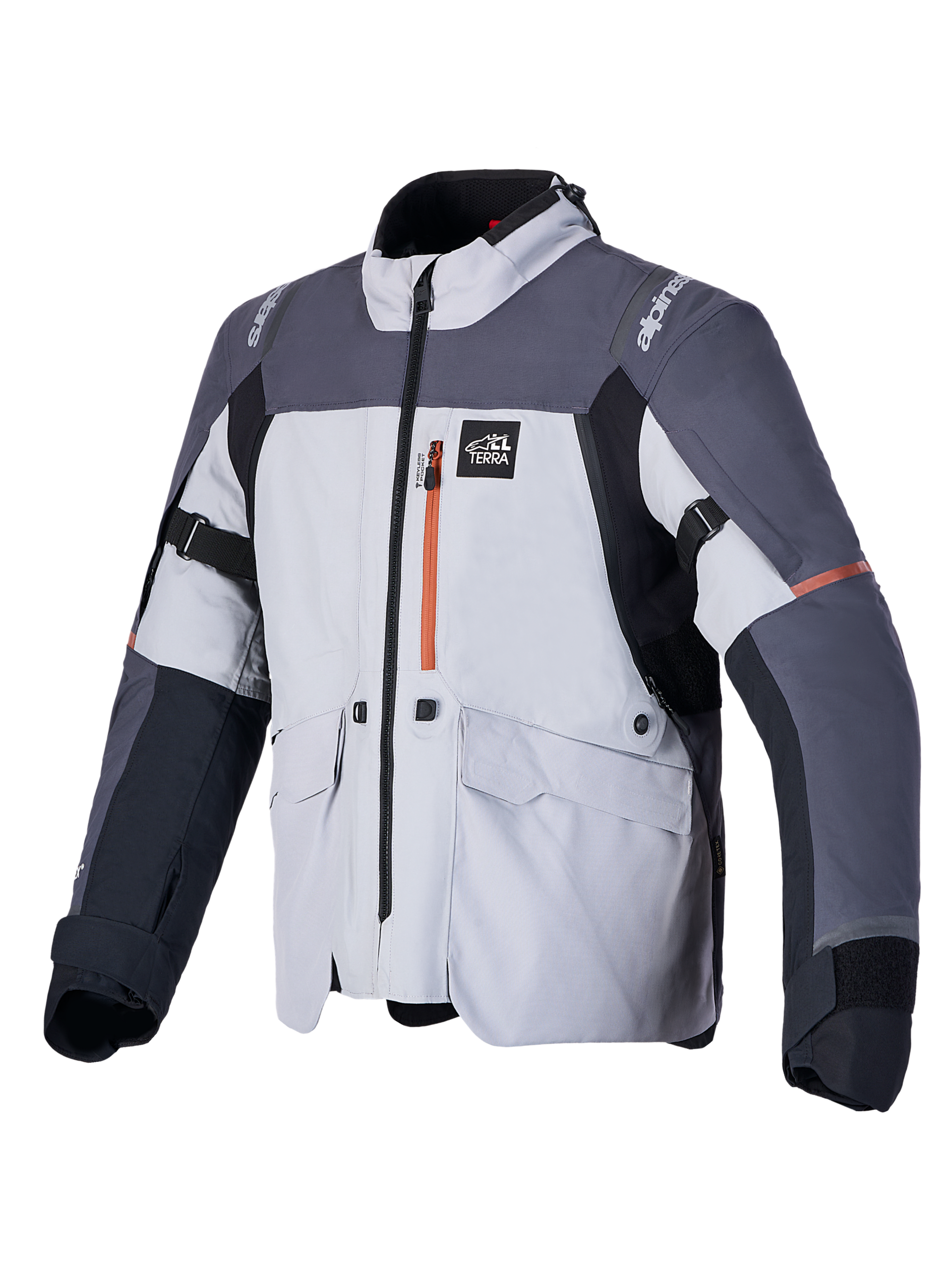 CHAQUETA ALPINESTARS ST-7 V2 2L GORE-TEX® MID GRAY DEEP GRAY BLACK