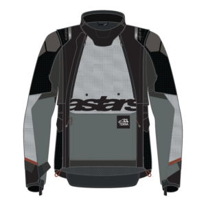 CHAQUETA ALPINESTARS HAROK V2 DRYSTAR® DARK GRAY ICE GRAY BLACK