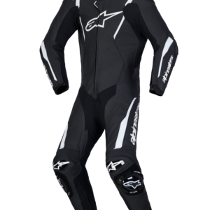 MONO ALPINESTARS MISSILE V3 LEATHER BLACK WHITE