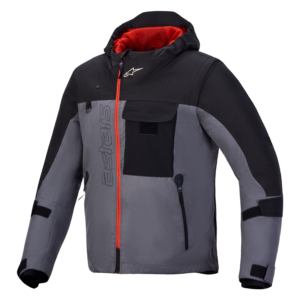 CHAQUETA ALPINESTARS MORFEX PARKA WP LUNAR GRAY BLACK