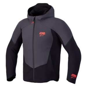 CHAQUETA ALPINESTARS AEROSHELL WP BLACK DARK GRAY
