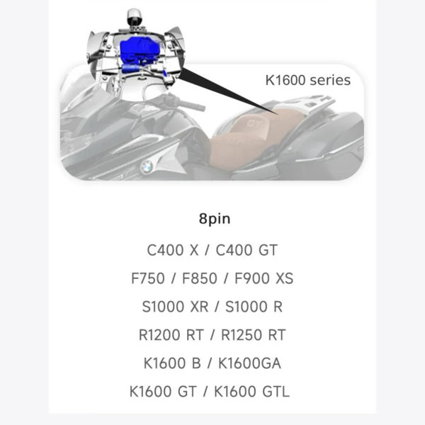 CHIGEE CONTROL REMOTO CHIGEE RC CAN BMW 4 PINES PARA AIO-5