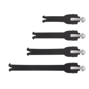 CORREA TECH 7 CON PUENTE DE ALUMINIO NEGRO