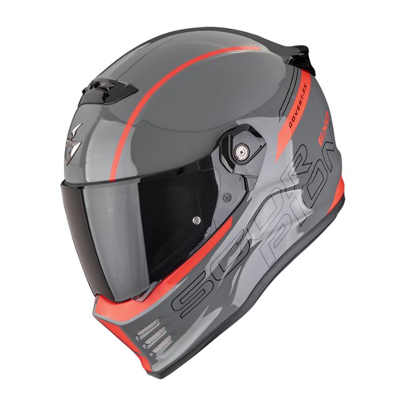 Casco Scorpion COVERT FX DANKO Grey-Red