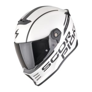 Casco Scorpion COVERT FX DANKO Matt Pearl White-Black