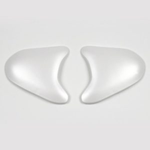 Cubiertas laterales ARAI (Sistema SuperAdSis MZ), Blanco Mate (Modelos: SZ-RAM-X)