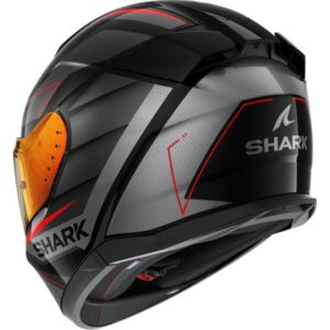 CASCO SHARK D-SKWAL 3 Sizler Black Anthracite Red