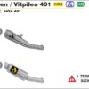 Arrow Kit de silencioso GP2 71555GP