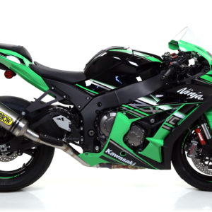 Arrow Silencioso Race-Tech de aluminio fondo en carbono 71841AK