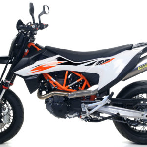 Arrow Silencioso Race-Tech de aluminio fondo en carbono 72624AK