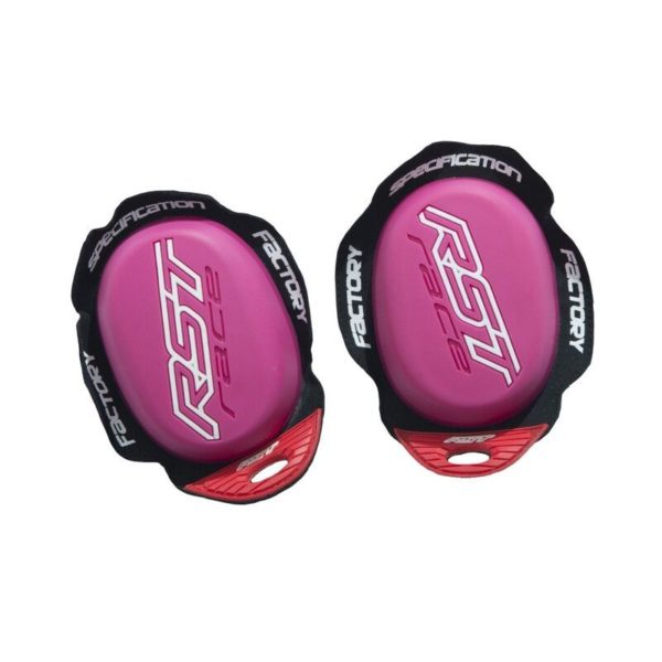 Deslizaderas de rodilla RST Factory Race con velcro invertido Rosa