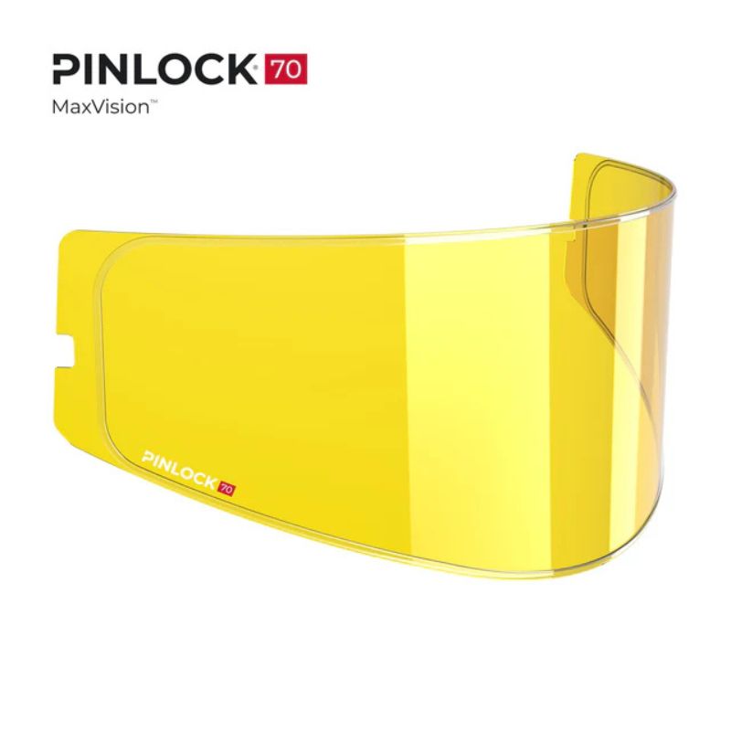 DKS 193 LAMINA PINLOCK MAX VISION PARA PANTALLA MT-V-16 AMARILLA