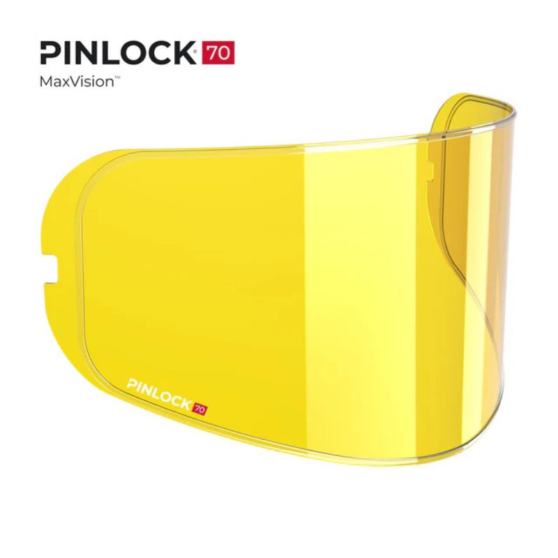 DKS 209 LAMINA PINLOCK MAX VISION PARA PANTALLA MT-V-14 AMARILLA