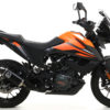 Arrow Silencioso Indy Race en titanio fondo en carbono 72627PK - Imagen 2