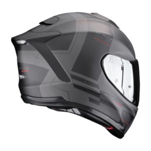 Casco Scorpion EXO-1500 AIR DUAL Matt Silver-Black-Red