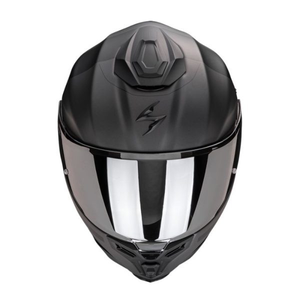 Casco Scorpion EXO-1500 AIR DUAL Matt Silver-Black-Red