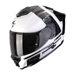 Casco Scorpion EXO-1500 AIR DUAL White-Black-Blue