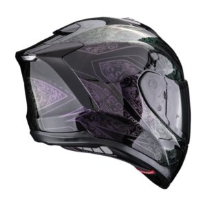Casco Scorpion EXO-1500 AIR FANTASY Black-Chameleon