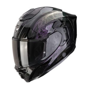 Casco Scorpion EXO-1500 AIR FANTASY Black-Chameleon