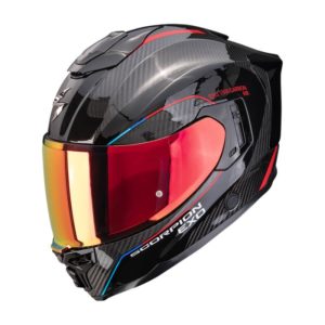 Casco Scorpion EXO-1500 CARBON AIR MUNDI Black-Red