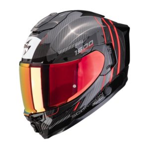 Casco Scorpion EXO-1500 CARBON AIR ZITY Black-Red