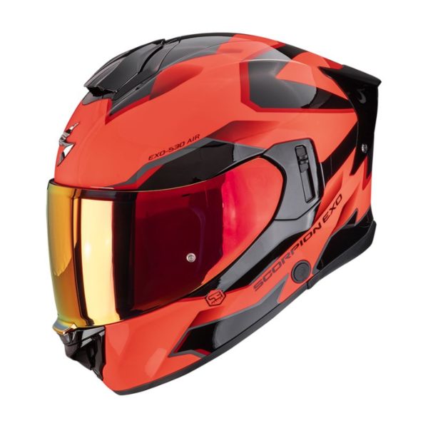 Casco Scorpion EXO-530 AIR CLIP Red-Black