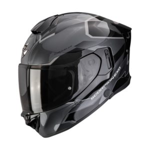 Casco Scorpion EXO-530 AIR CLIP Silver-Black